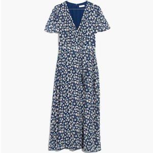 Madewell Midi Dress in French Floral | Like New!